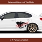 Preview: Car stickers 2x large vehicle lettering